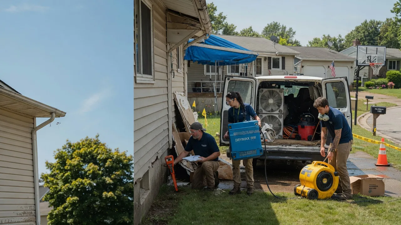 Ceiling Leak Cleanup in Springfield, PA near me